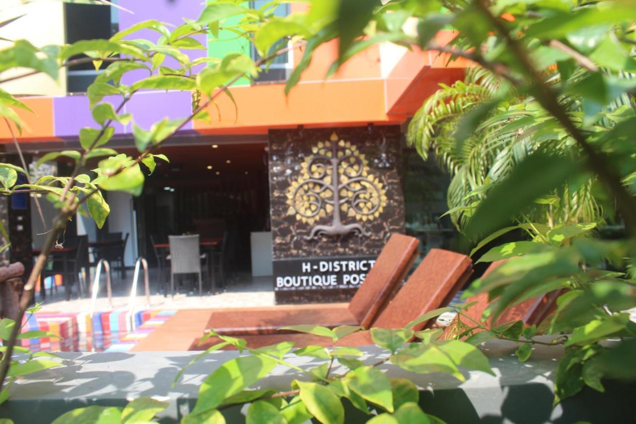H-District Boutique Poshotel Бангкок Экстерьер фото